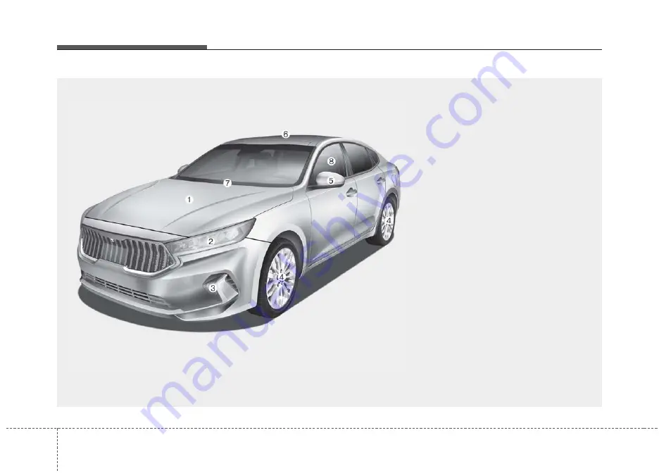 Kia CADENZA 2020 Owner'S Manual Download Page 12