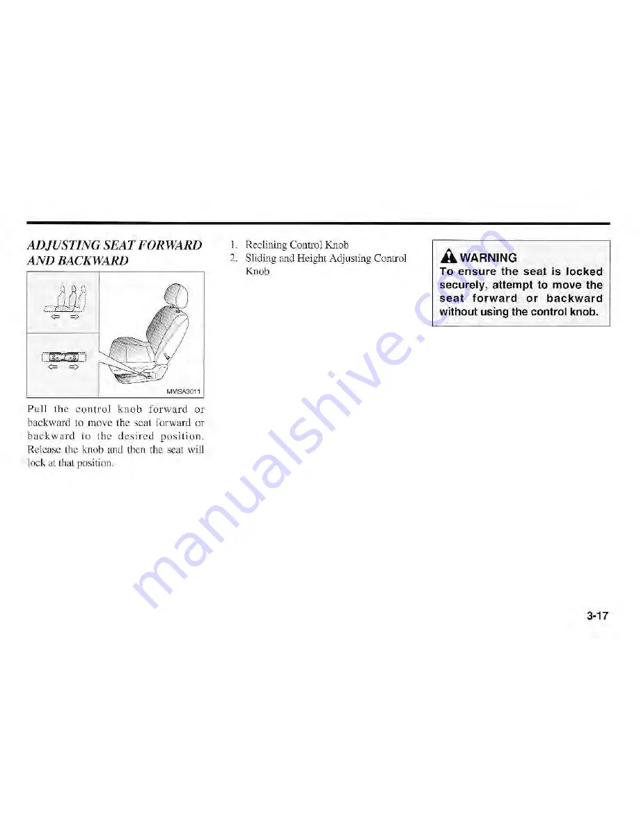 Kia Magentis 2003 Owner'S Manual Download Page 27