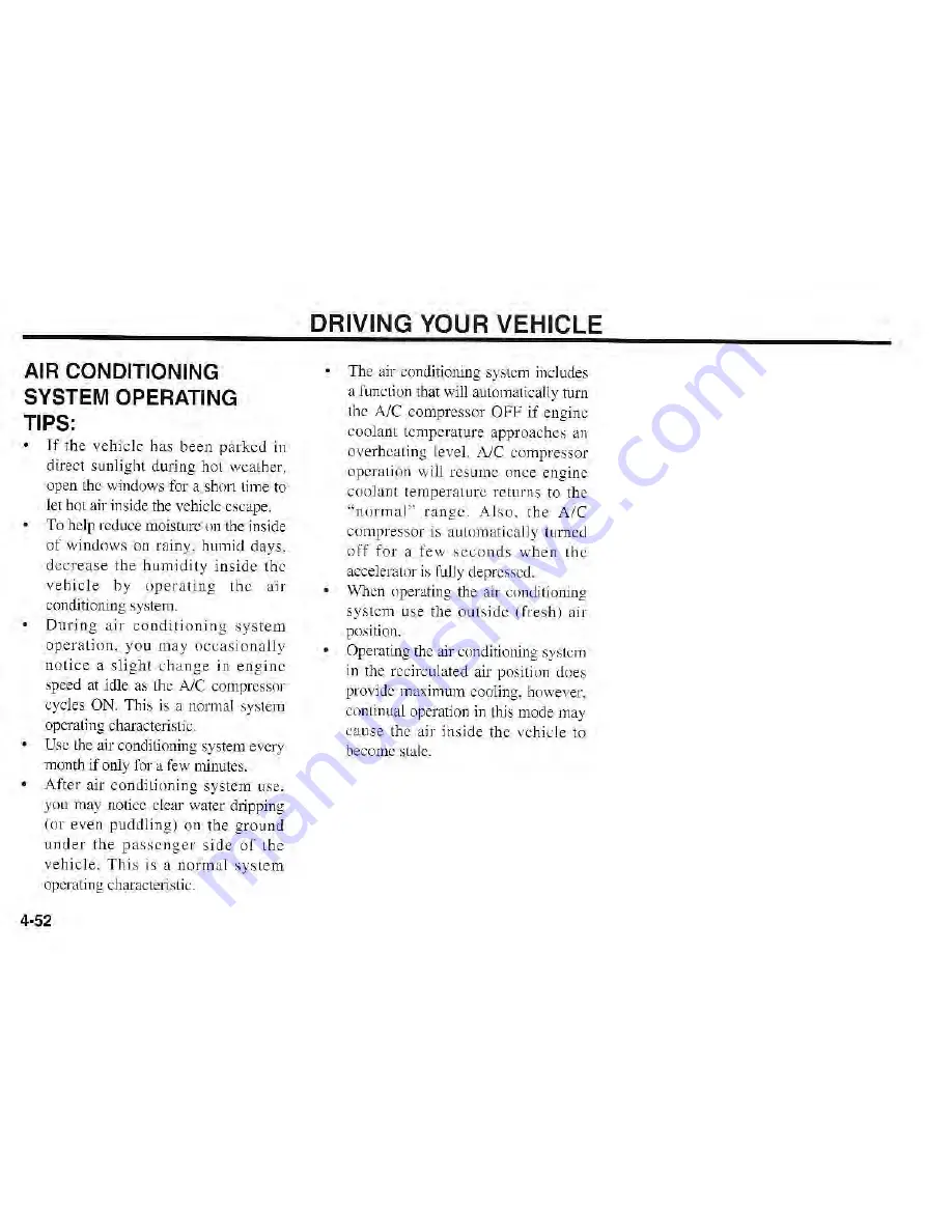 Kia Magentis 2003 Owner'S Manual Download Page 131