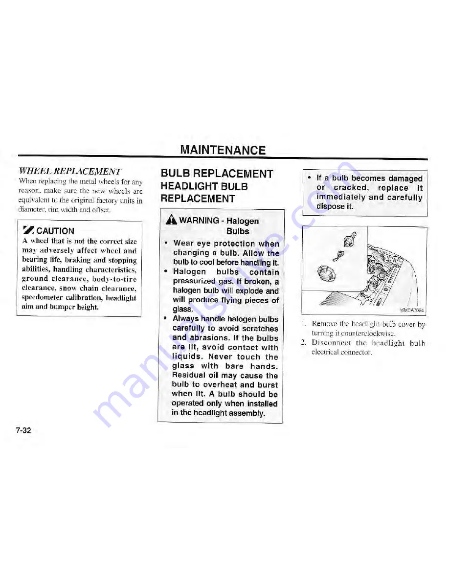 Kia Magentis 2003 Owner'S Manual Download Page 205