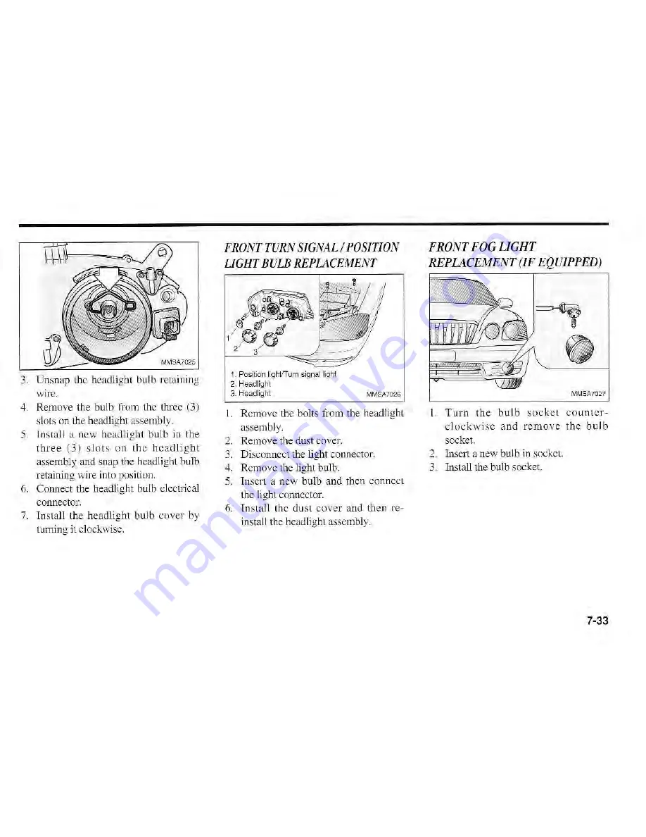 Kia Magentis 2003 Owner'S Manual Download Page 206