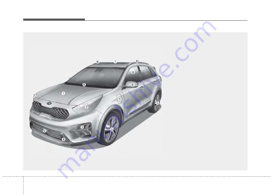 Kia Niro 2020 Owner'S Manual Download Page 60