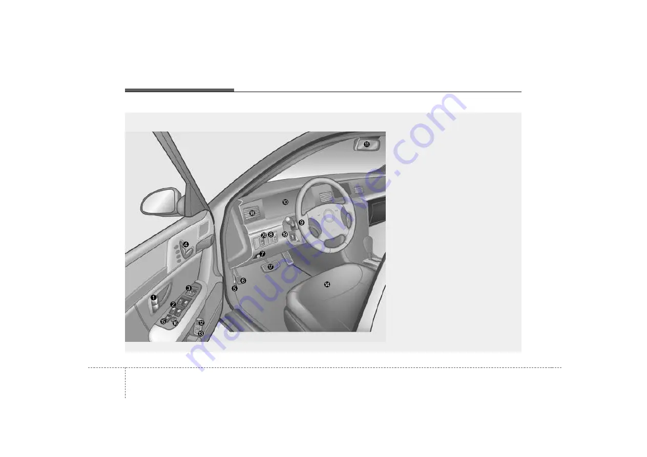 Kia Opirus 2006 Manual Download Page 8