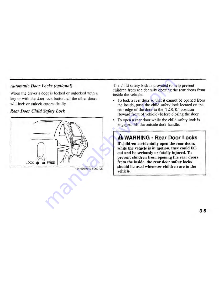 Kia Rio 2001 Owner'S Manual Download Page 13