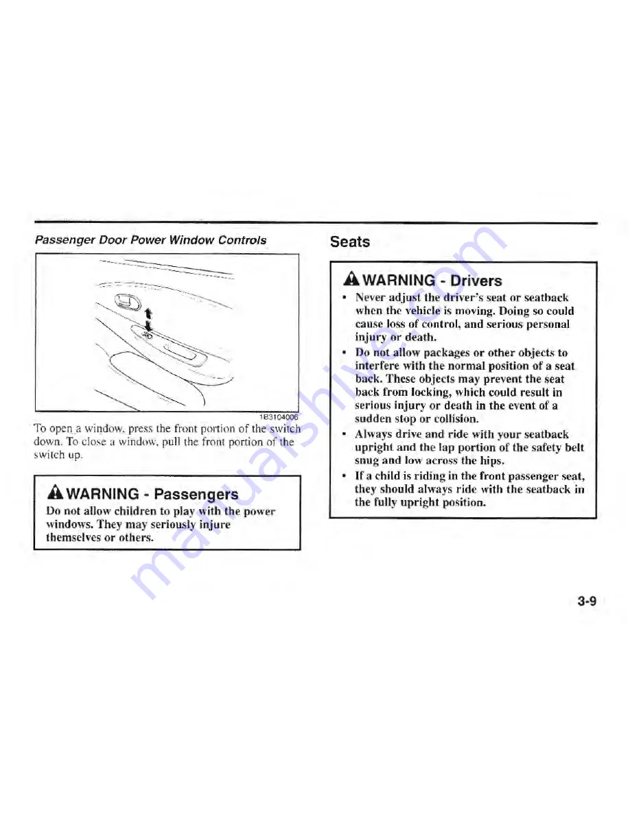 Kia Rio 2001 Owner'S Manual Download Page 17