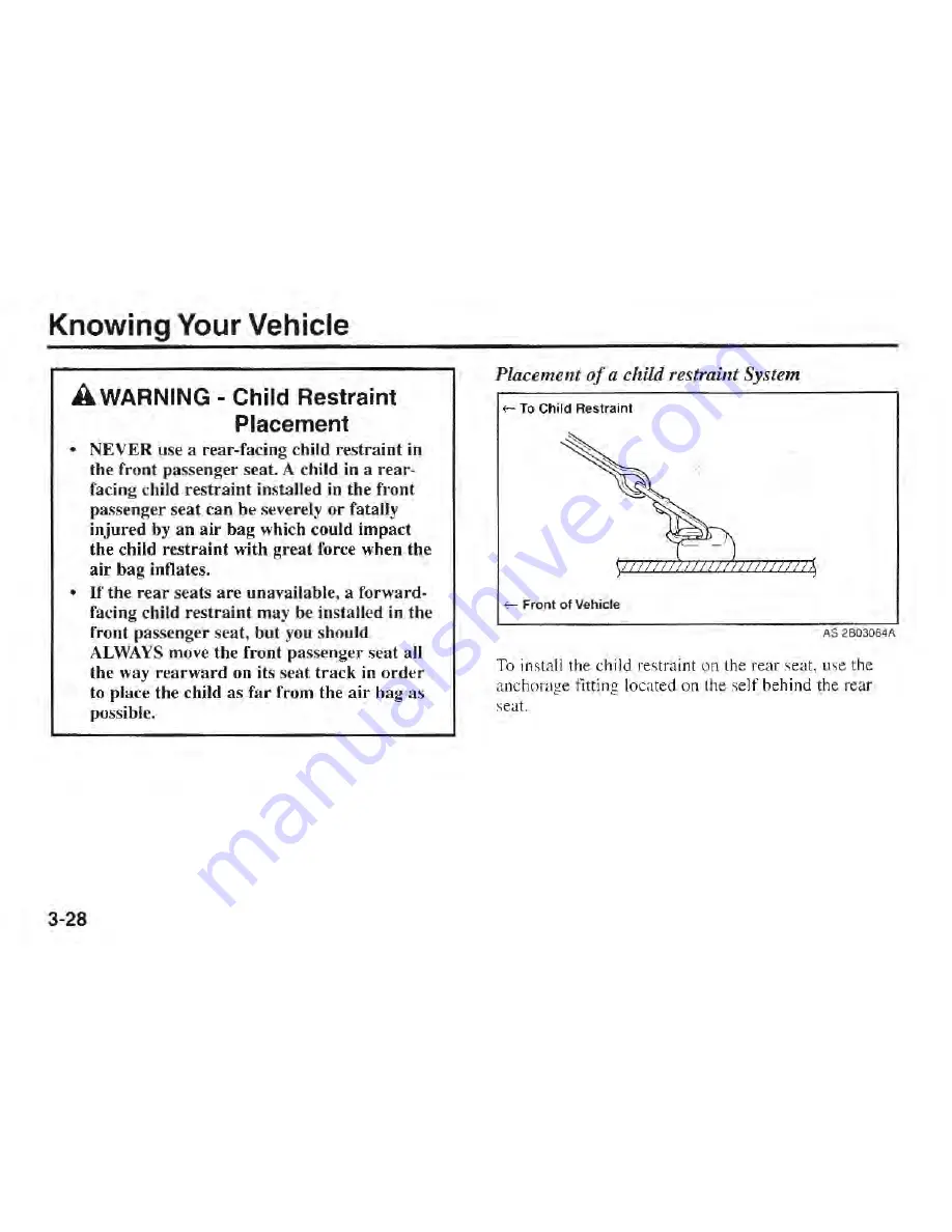 Kia Rio 2001 Owner'S Manual Download Page 36