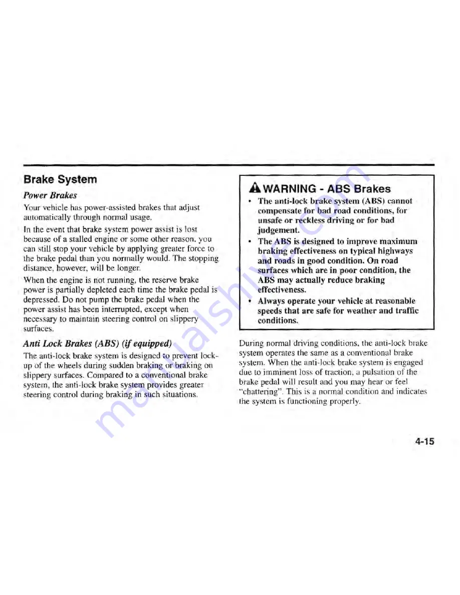 Kia Rio 2001 Owner'S Manual Download Page 79