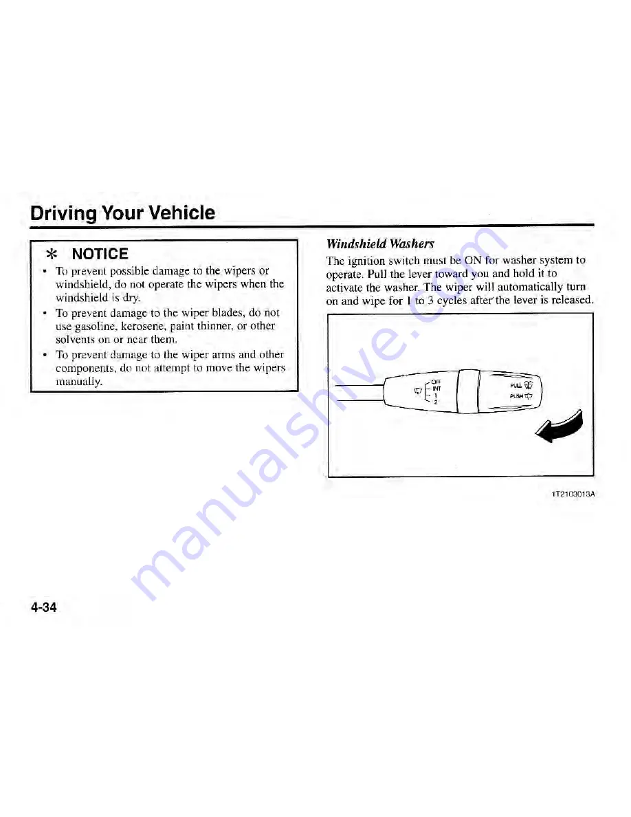 Kia Rio 2001 Owner'S Manual Download Page 98