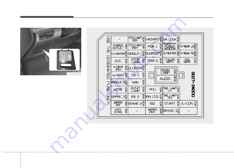 Kia Rio 2012 Owner'S Manual Download Page 380