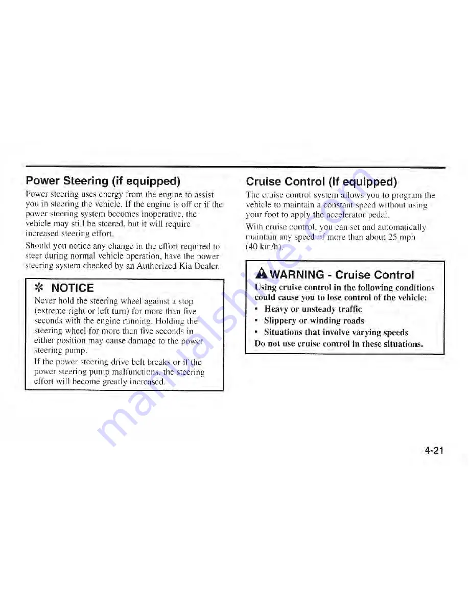 Kia SEPHIA 2000 Owner'S Manual Download Page 82