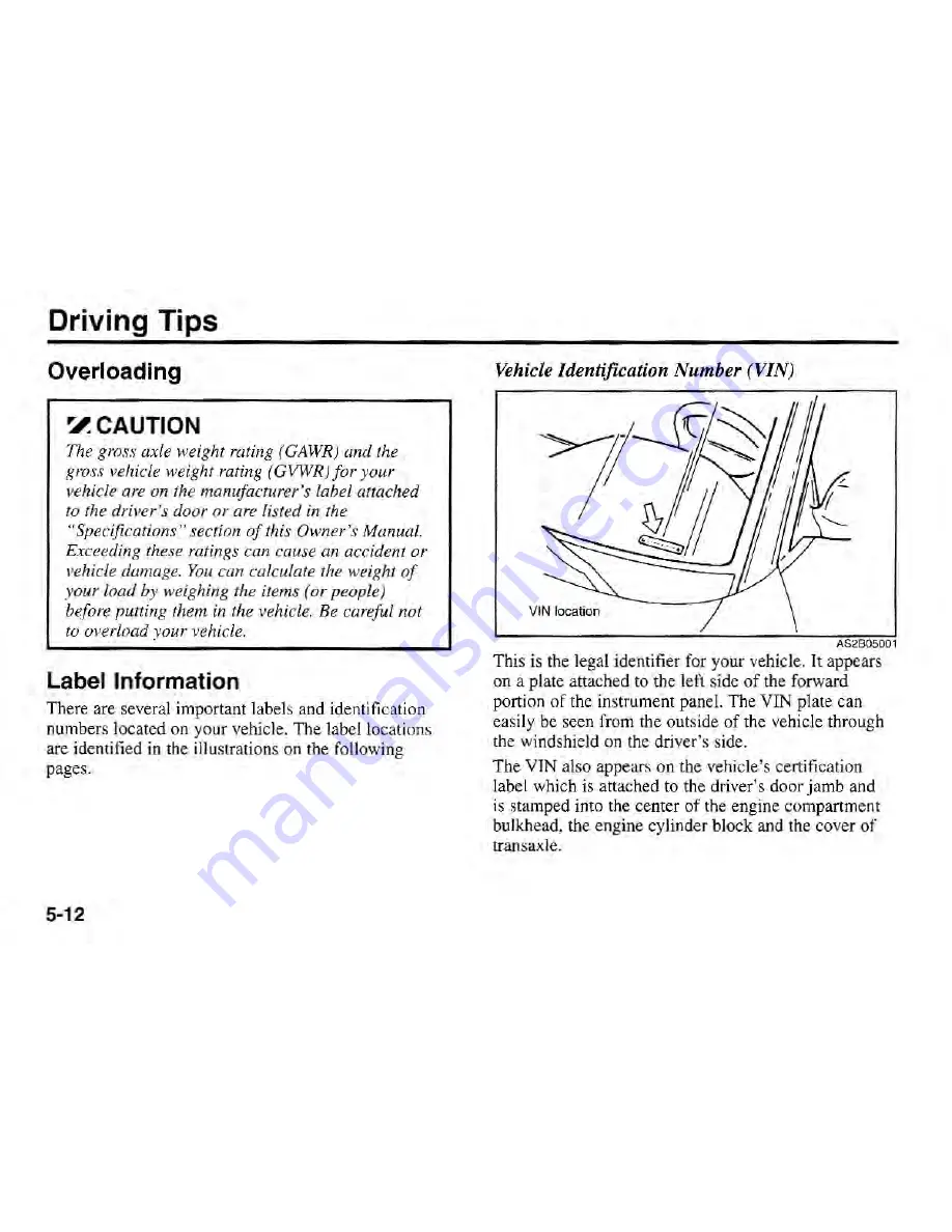 Kia SEPHIA 2000 Owner'S Manual Download Page 121