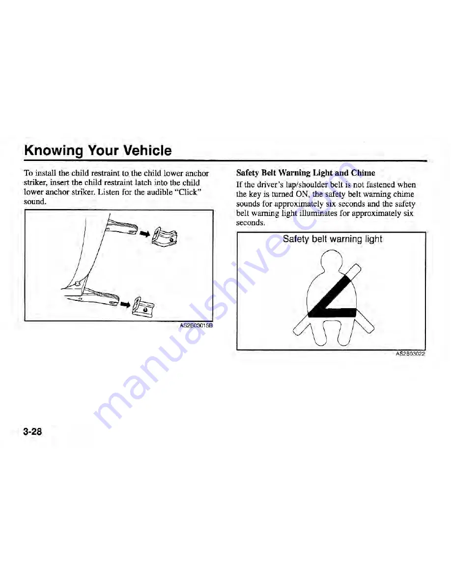 Kia Sephia 2001 Owner'S Manual Download Page 37