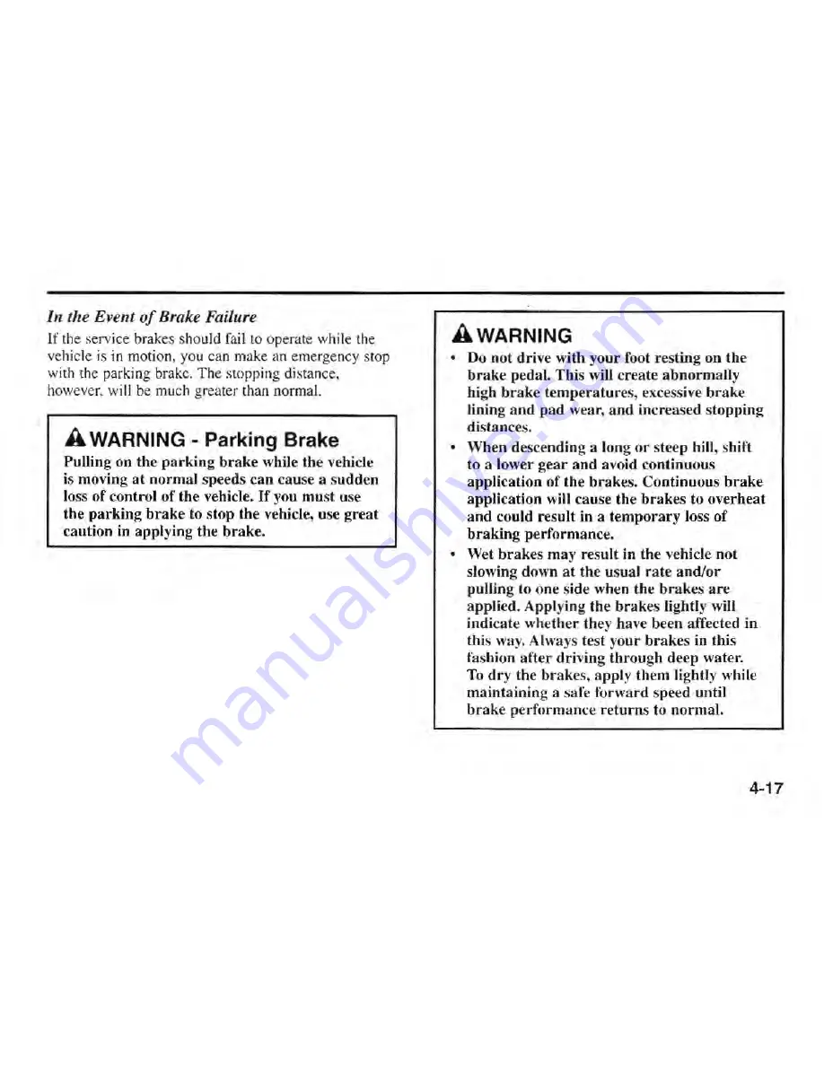 Kia Sephia 2001 Owner'S Manual Download Page 82