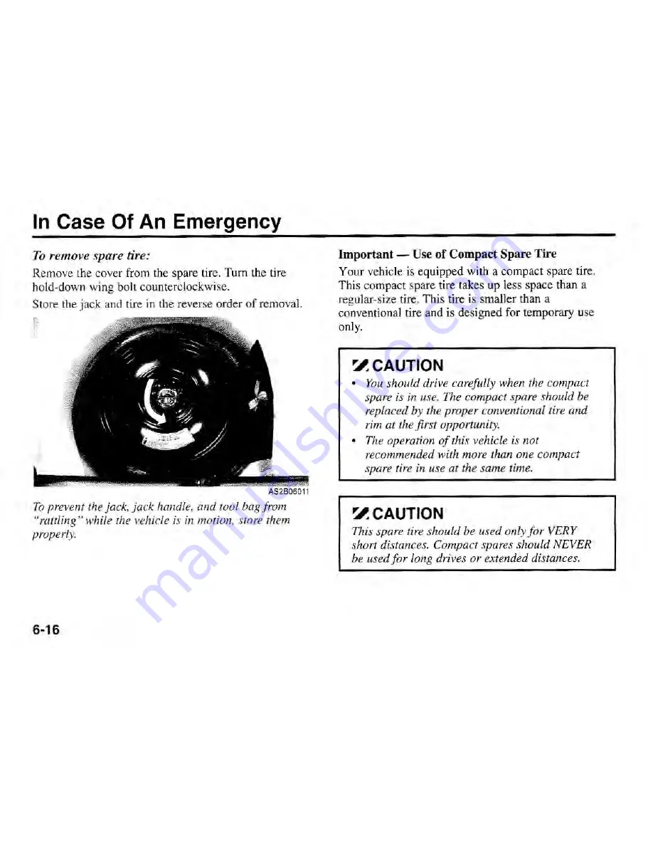 Kia Sephia 2001 Owner'S Manual Download Page 143