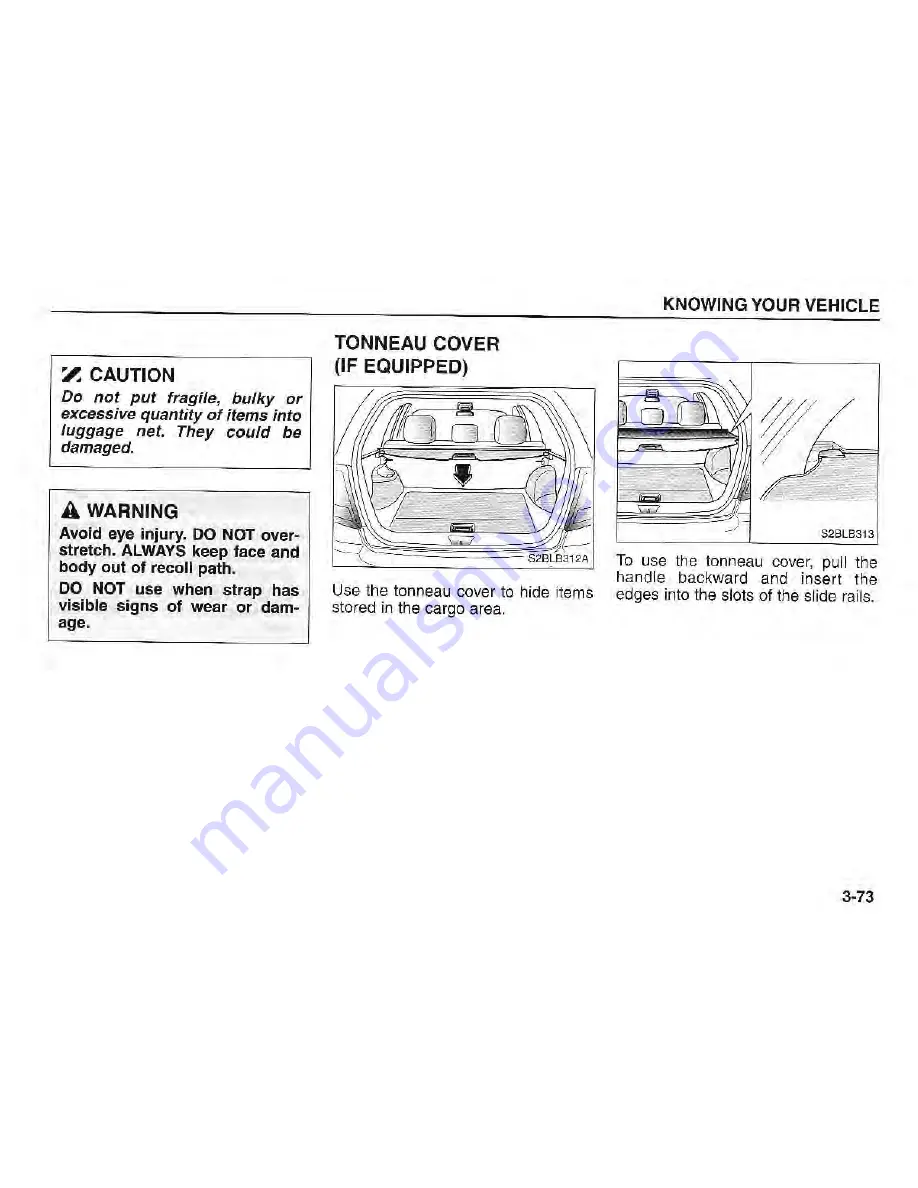 Kia Sorenro 2004 Owner'S Manual Download Page 80