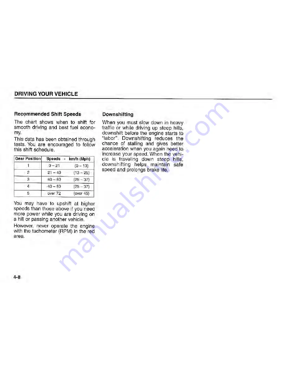 Kia Sorenro 2004 Owner'S Manual Download Page 90