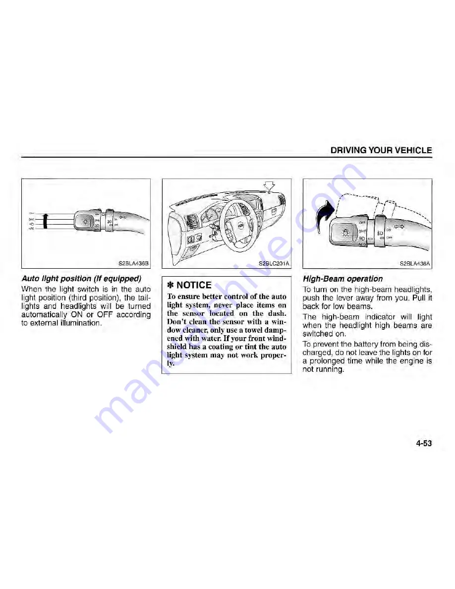 Kia Sorenro 2004 Owner'S Manual Download Page 135