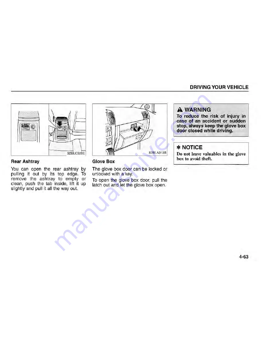 Kia Sorenro 2004 Owner'S Manual Download Page 145