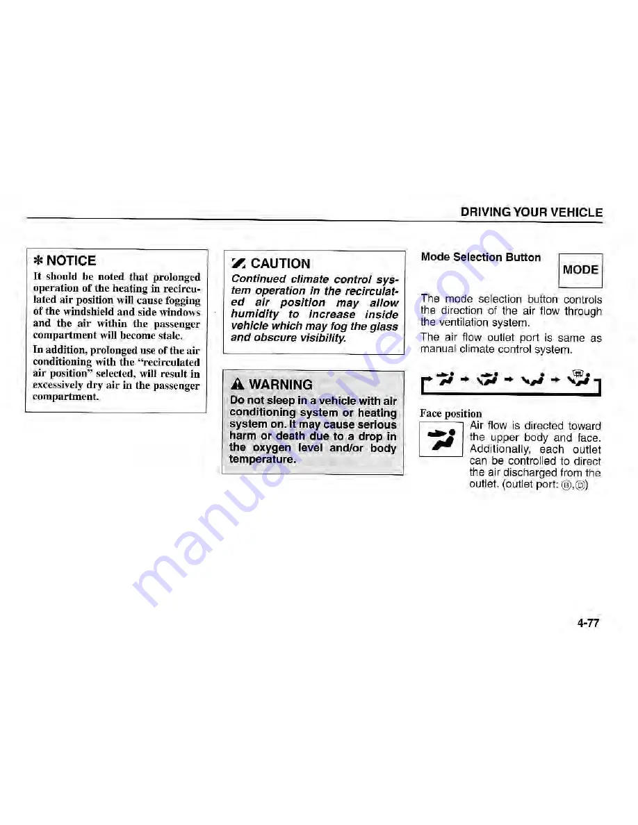 Kia Sorenro 2004 Owner'S Manual Download Page 159