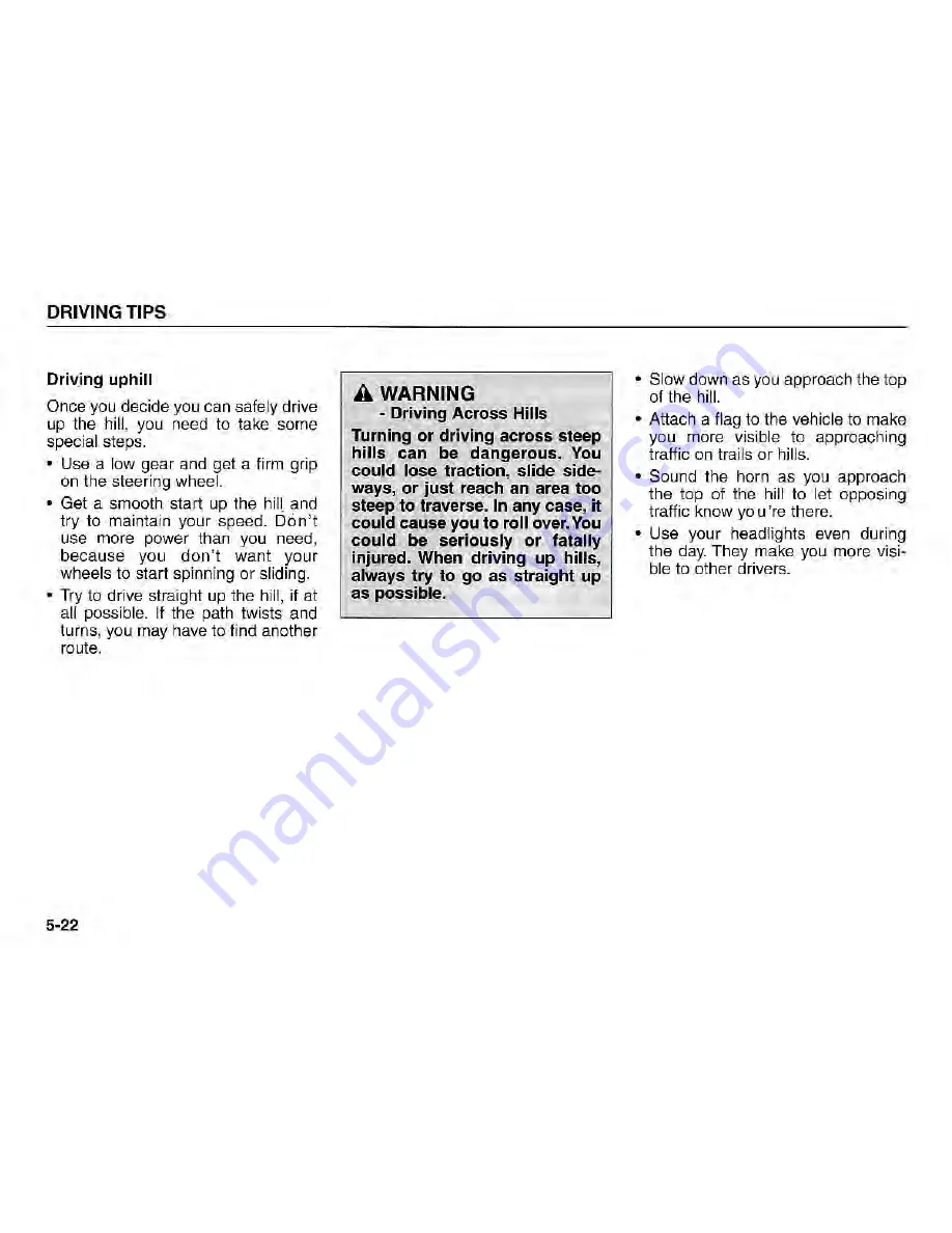 Kia Sorenro 2004 Owner'S Manual Download Page 187