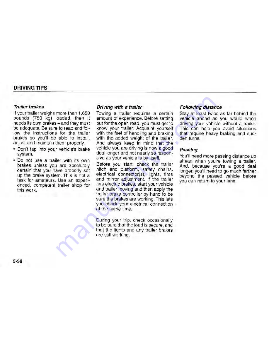 Kia Sorenro 2004 Owner'S Manual Download Page 201