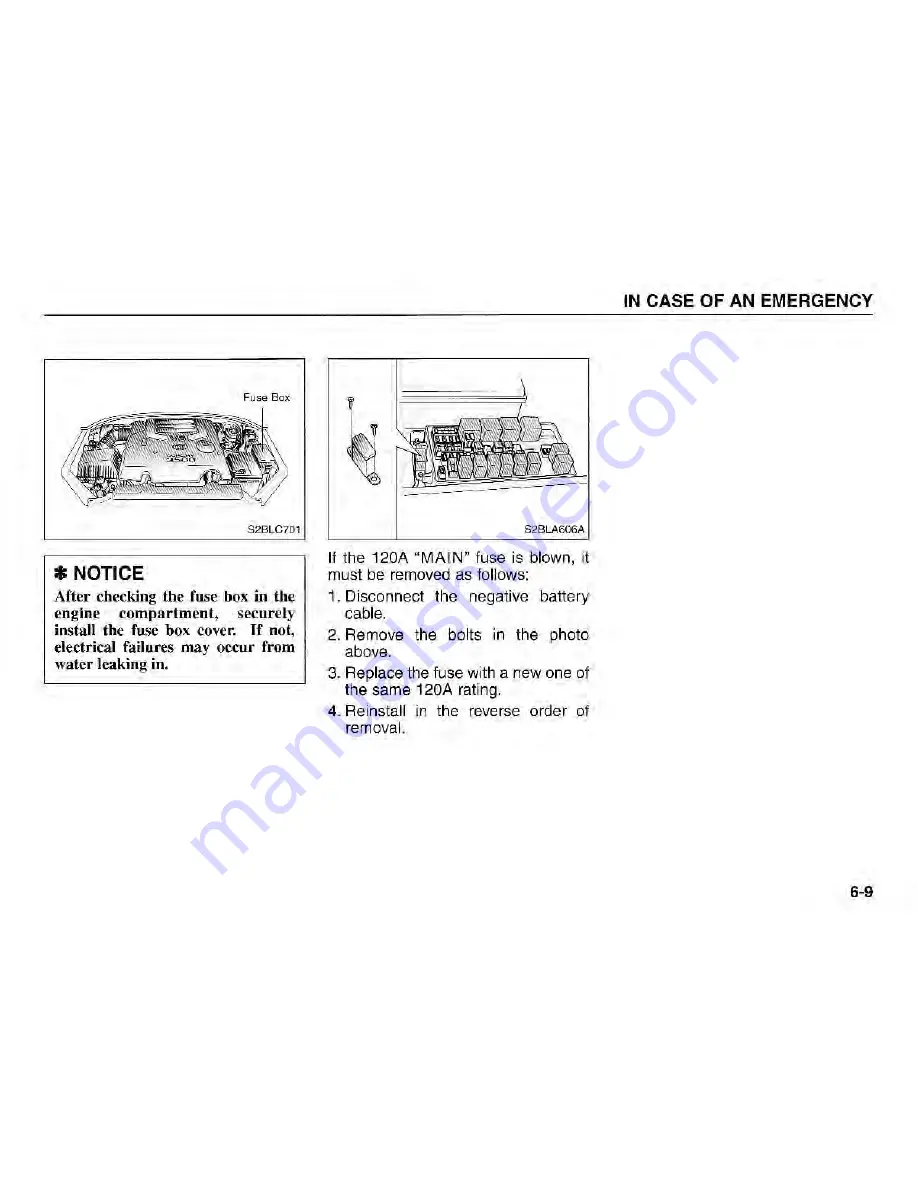 Kia Sorenro 2004 Owner'S Manual Download Page 217