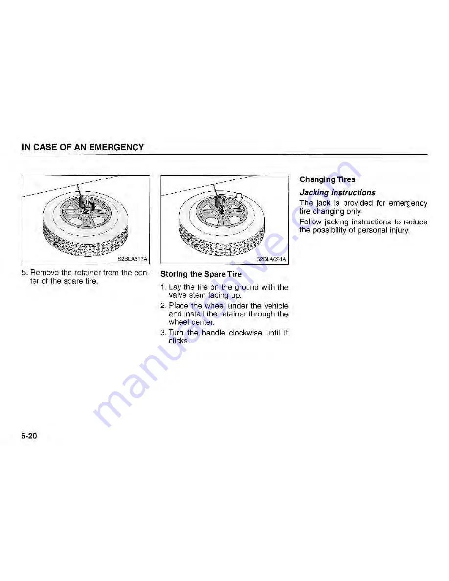 Kia Sorenro 2004 Owner'S Manual Download Page 228