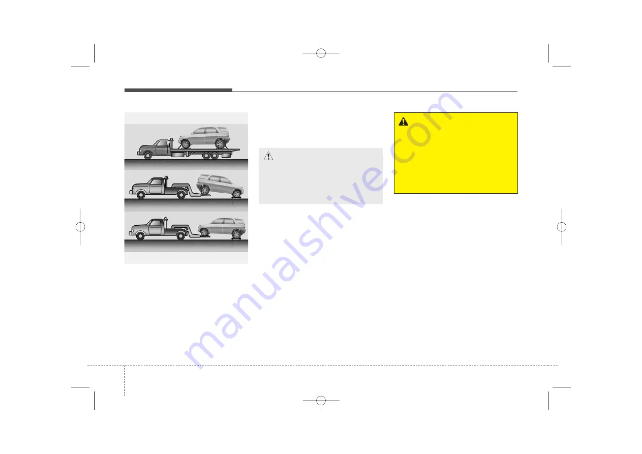 Kia Sorenta Owner'S Manual Download Page 304