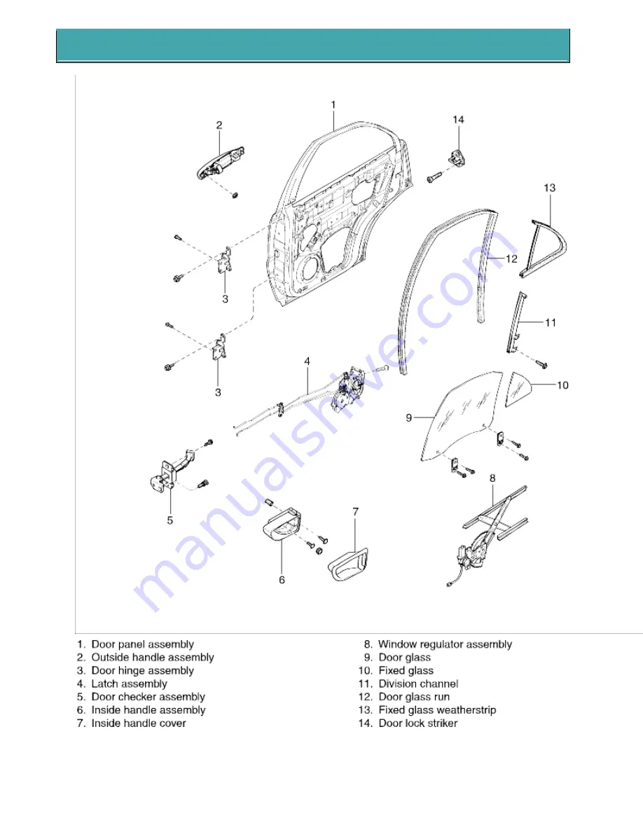 Kia Sorento 2003 Manual Download Page 414