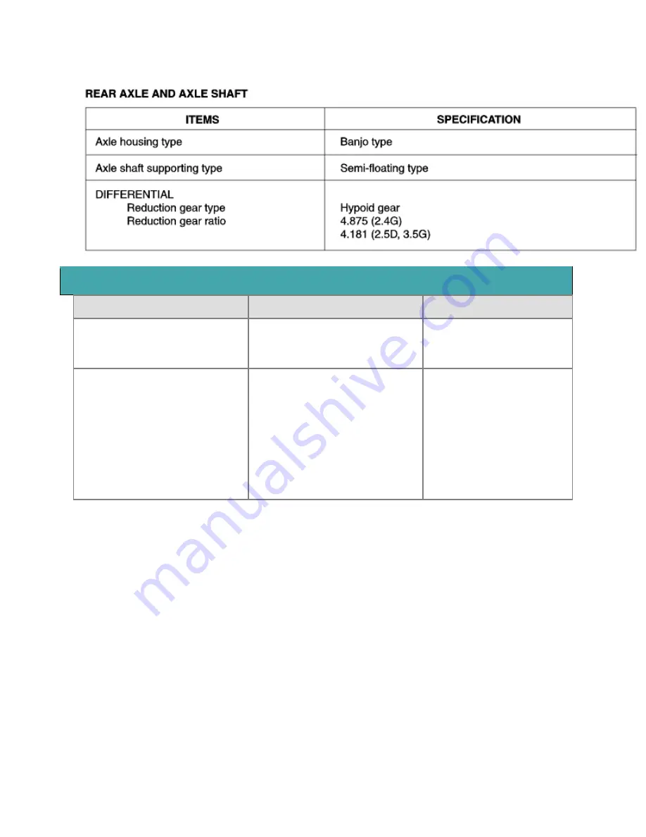 Kia Sorento 2003 Manual Download Page 690