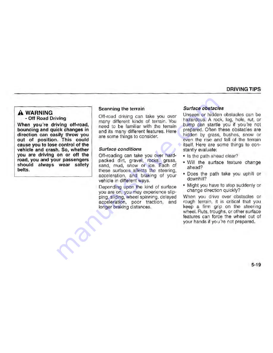 Kia Sorento 2005 Owner'S Manual Download Page 183