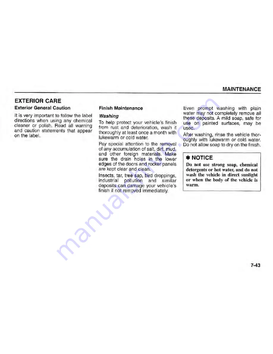 Kia Sorento 2005 Owner'S Manual Download Page 275