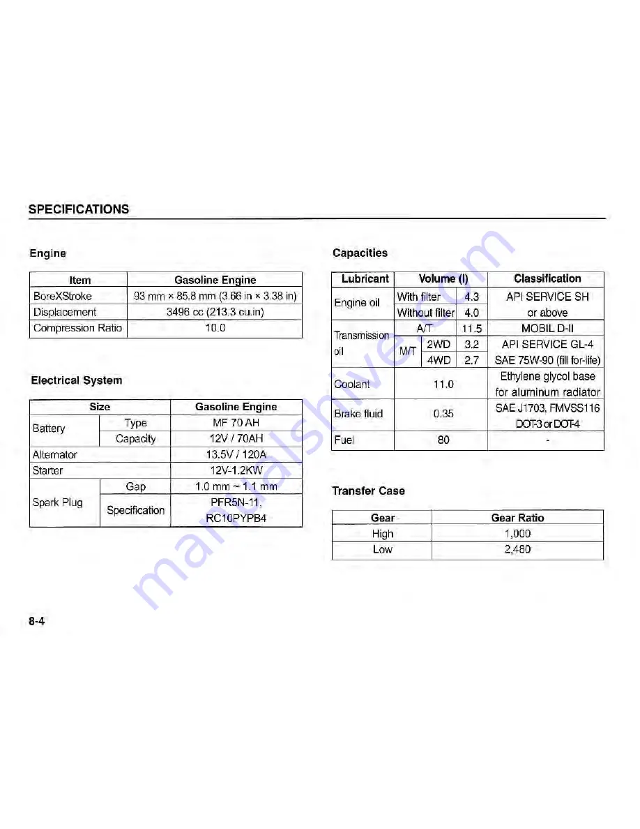 Kia Sorento 2005 Скачать руководство пользователя страница 283