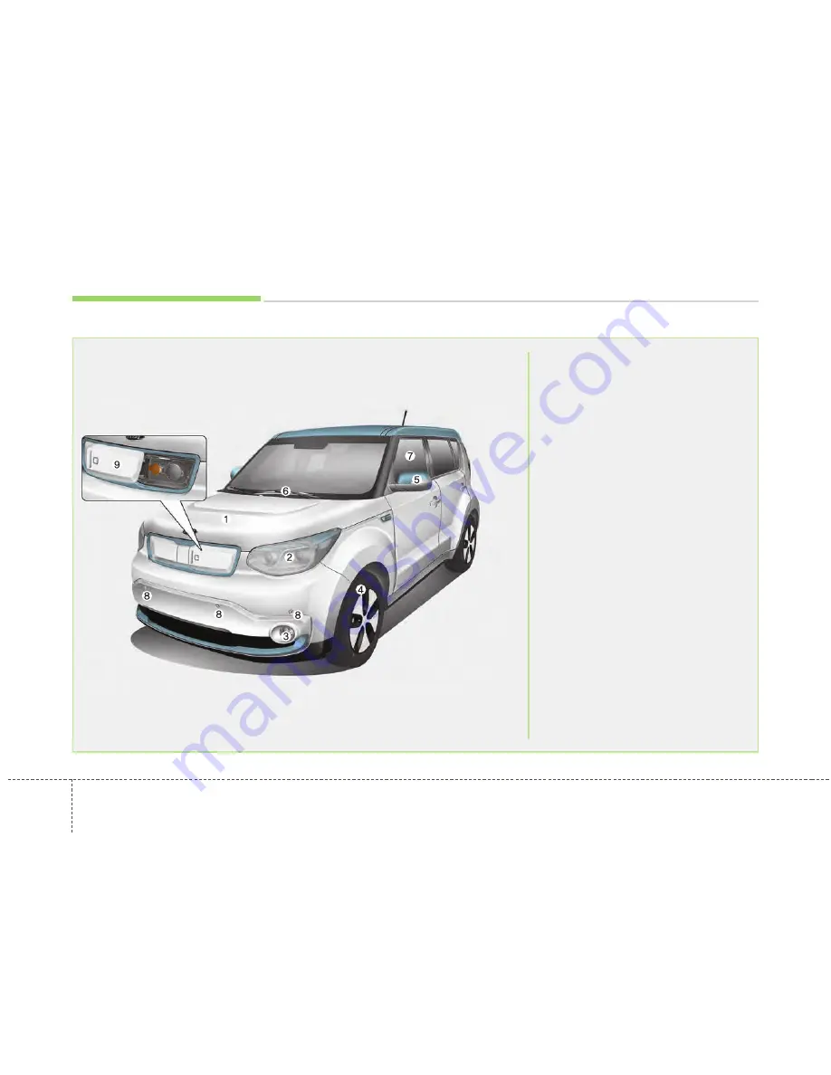 Kia soul ev 2015 Скачать руководство пользователя страница 9