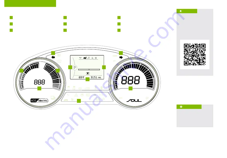 Kia SOUL EV Features & Functions Manual Download Page 5