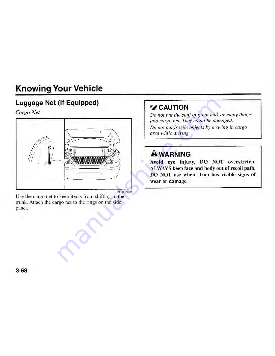 Kia Spectra 2003 Owner'S Manual Download Page 79