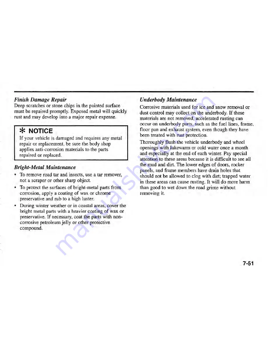 Kia Spectra 2003 Owner'S Manual Download Page 225