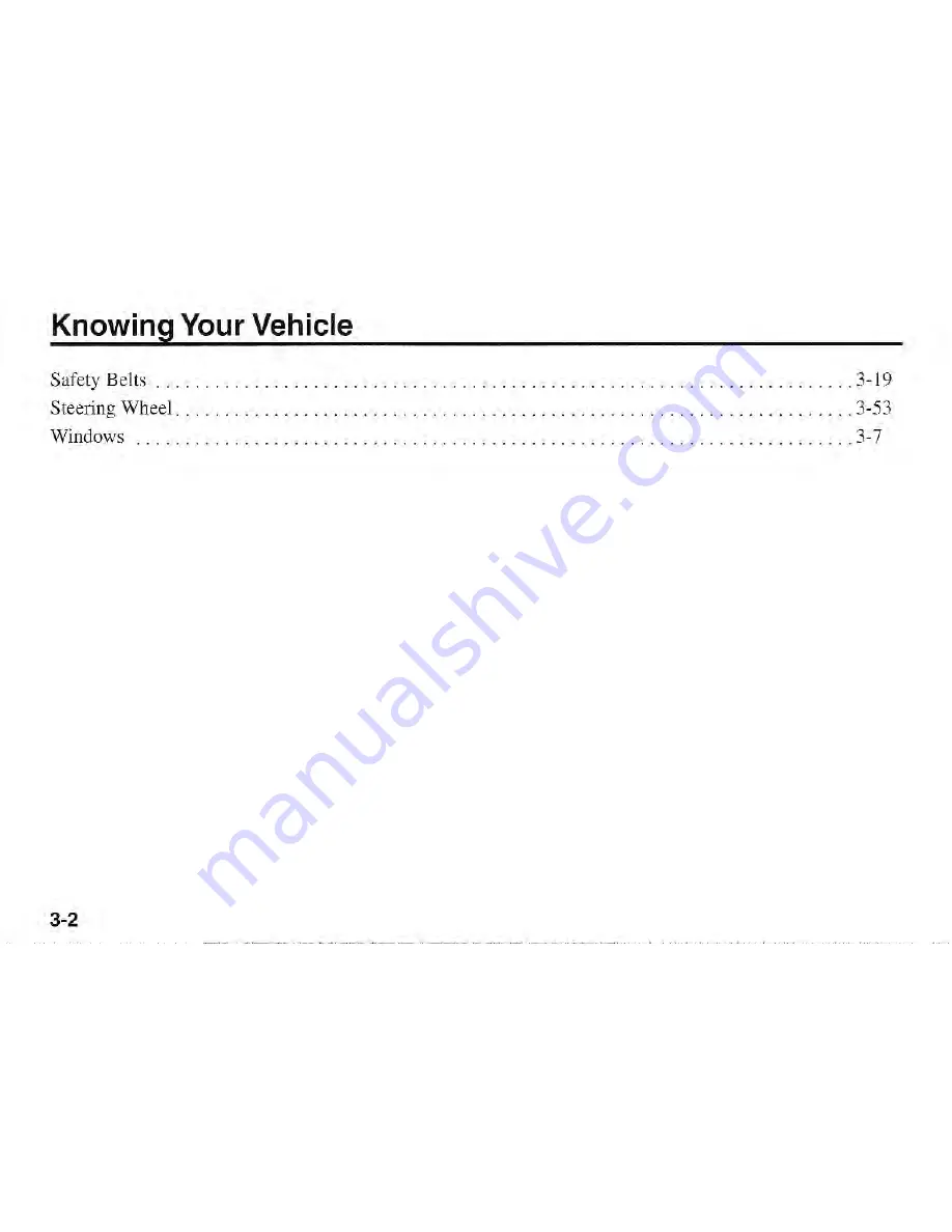 Kia Sportage 2001 Owner'S Manual Download Page 11