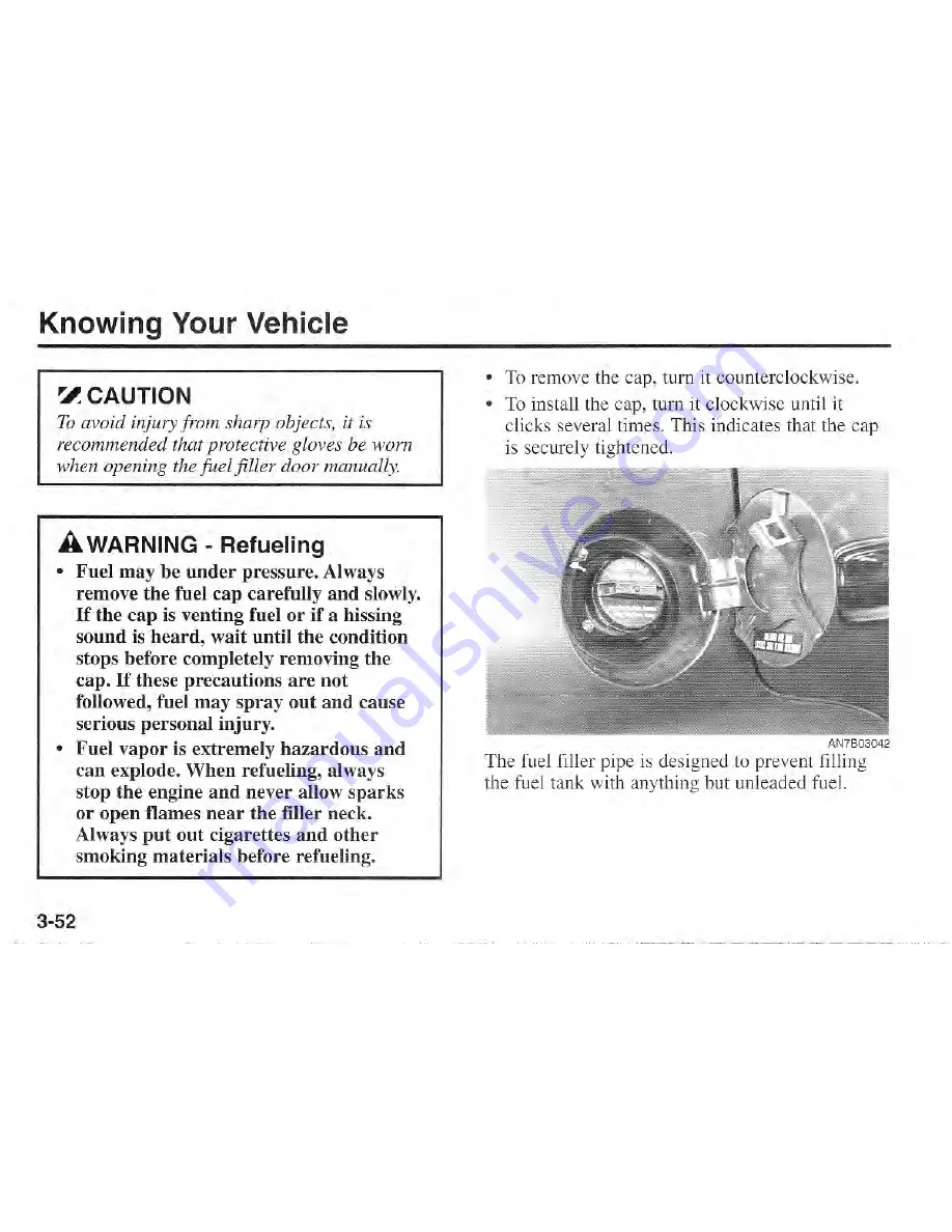 Kia Sportage 2001 Owner'S Manual Download Page 61