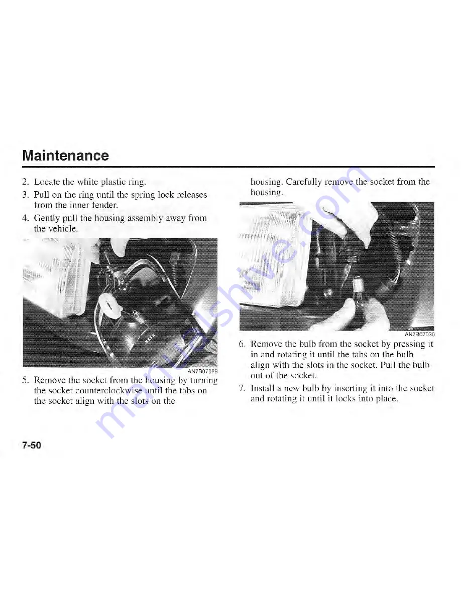 Kia Sportage 2001 Owner'S Manual Download Page 269