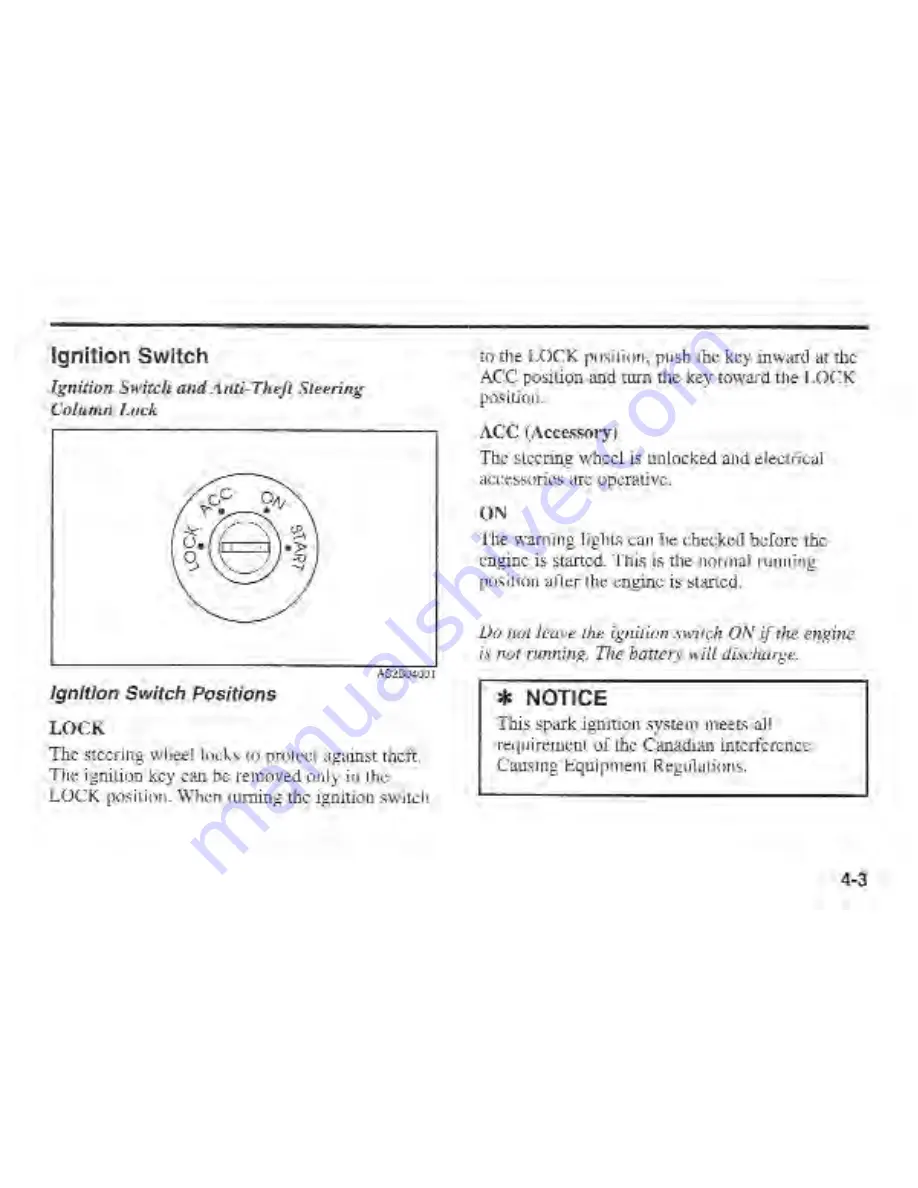 Kia Sportage 2002 Owner'S Manual Download Page 73