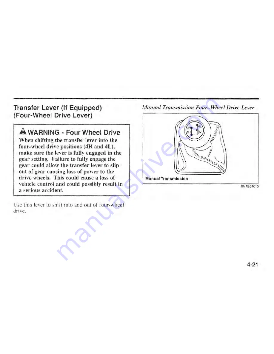 Kia Sportage 2002 Owner'S Manual Download Page 91