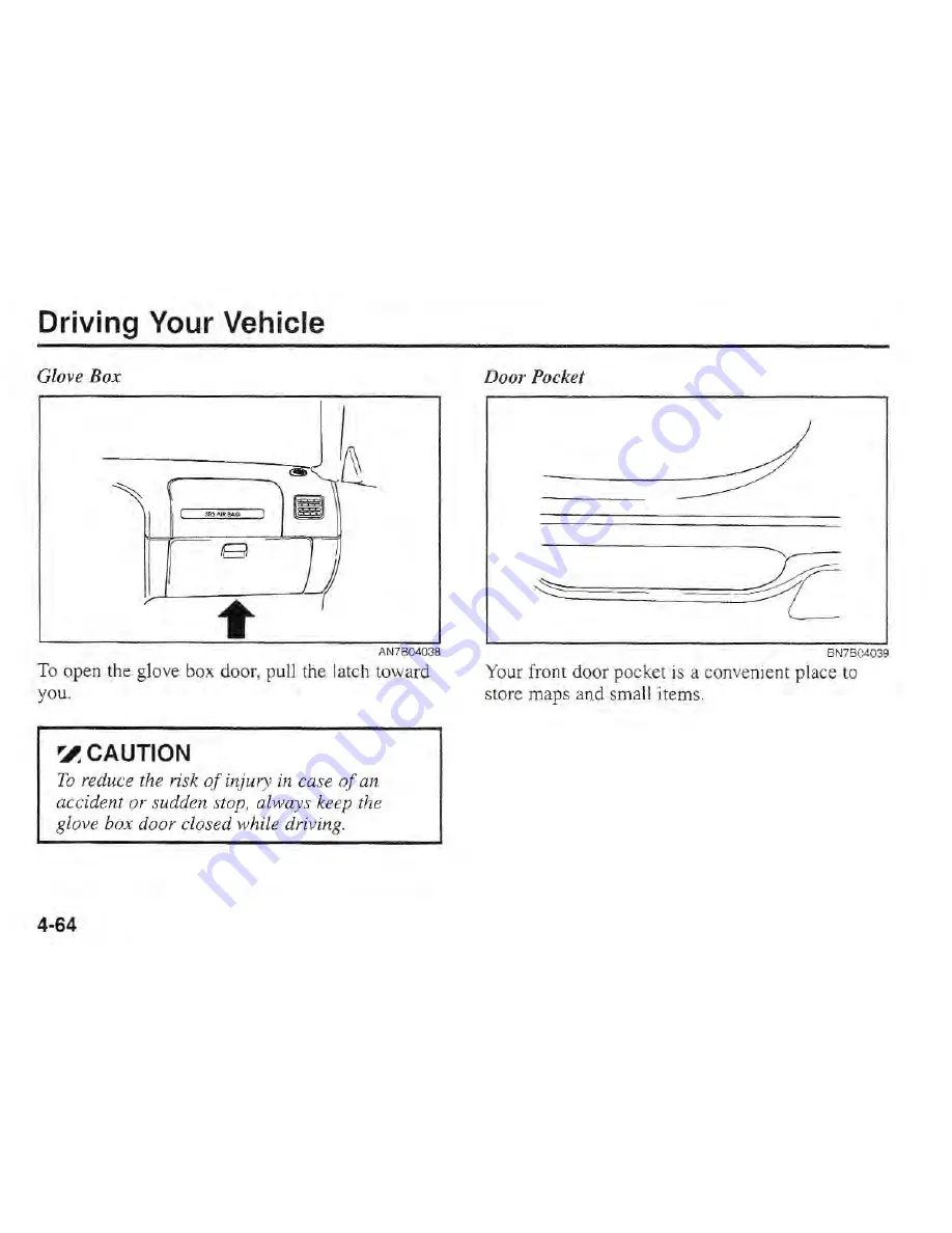 Kia Sportage 2002 Owner'S Manual Download Page 124