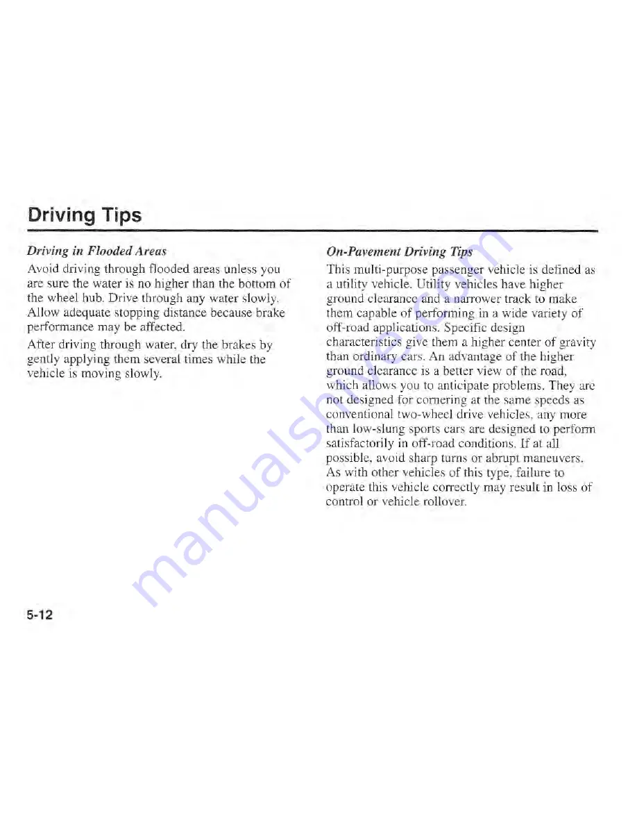 Kia Sportage 2002 Owner'S Manual Download Page 149