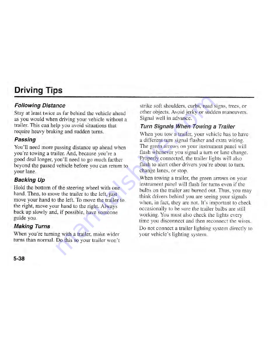 Kia Sportage 2002 Owner'S Manual Download Page 175