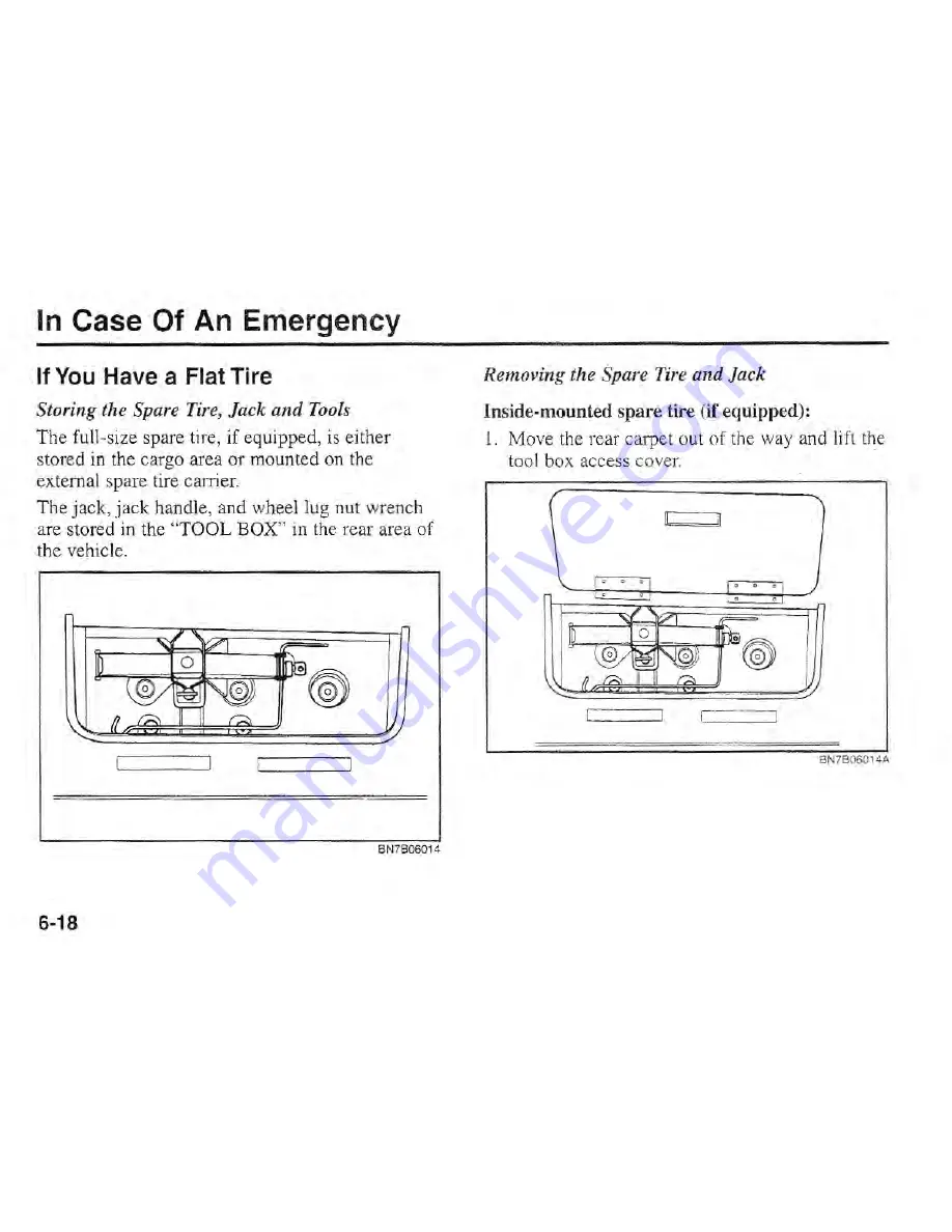 Kia Sportage 2002 Owner'S Manual Download Page 199