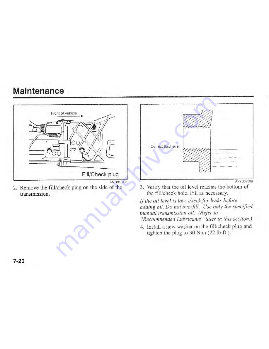 Kia Sportage 2002 Owner'S Manual Download Page 227