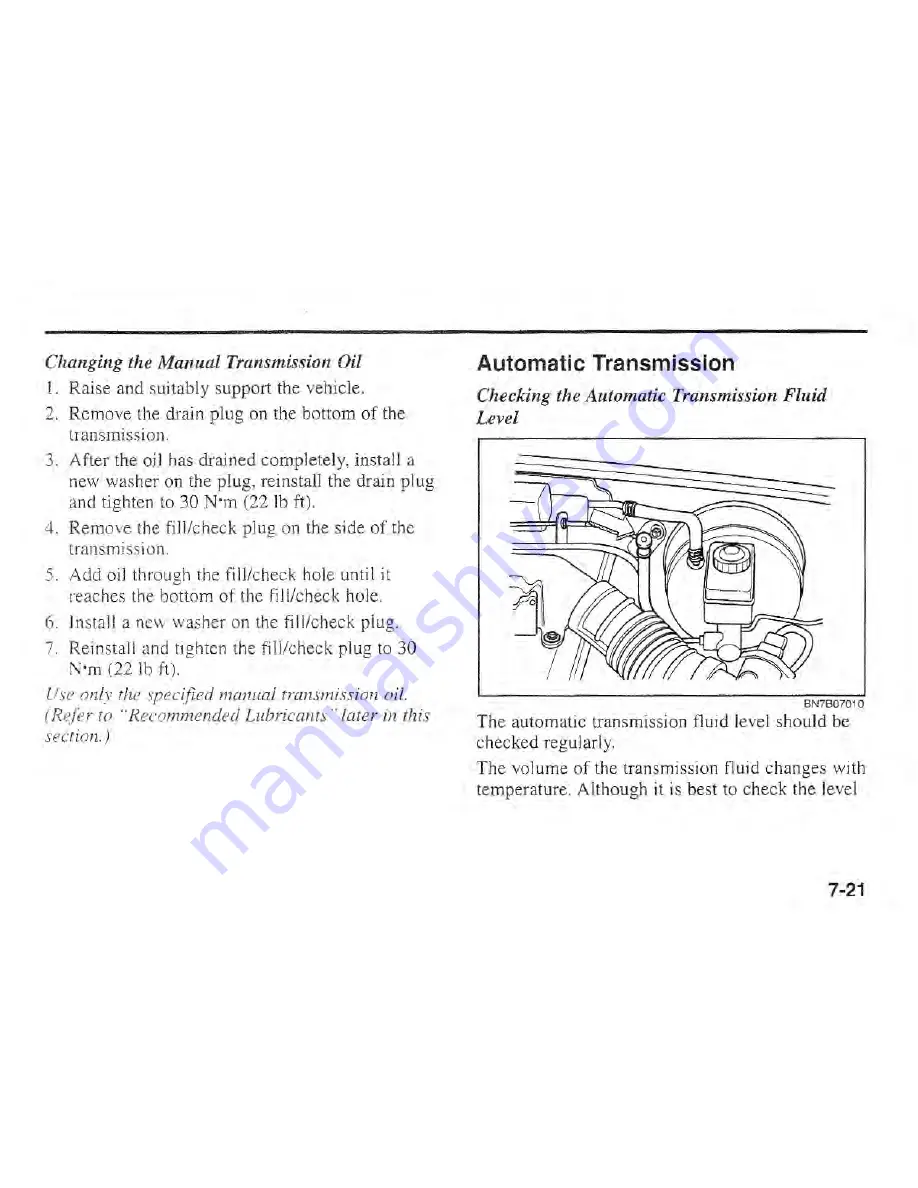 Kia Sportage 2002 Owner'S Manual Download Page 228