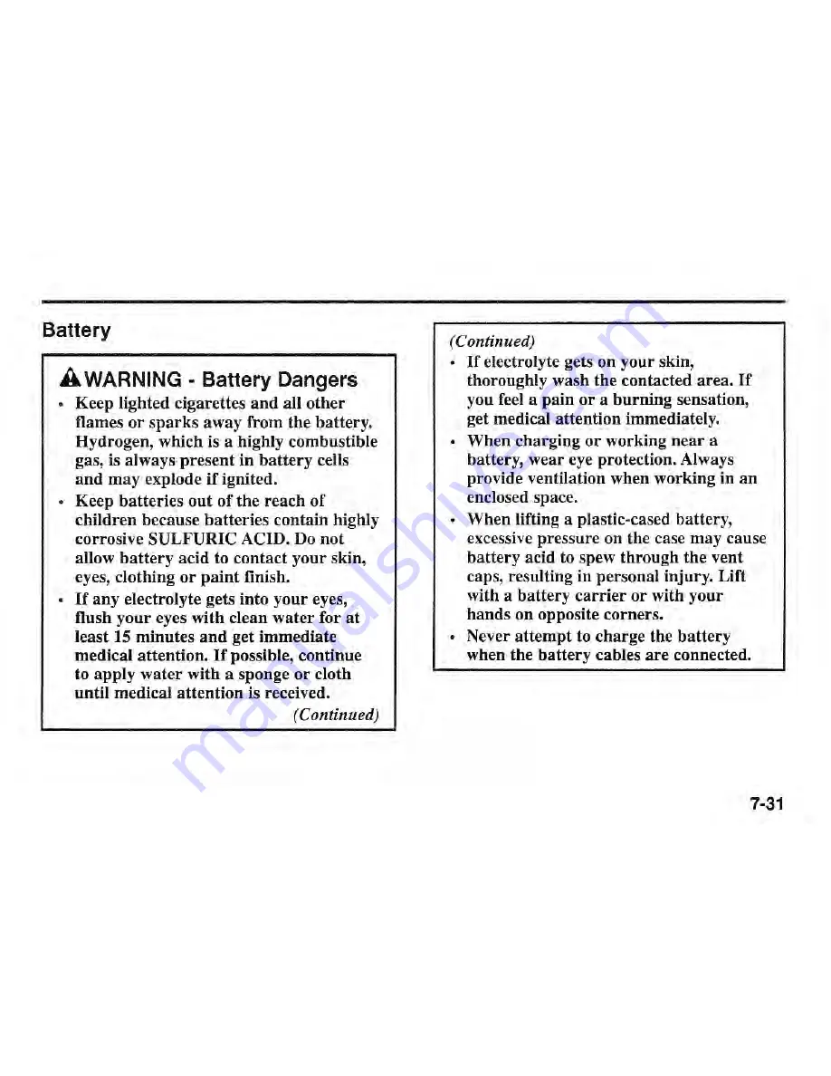 Kia Sportage 2002 Owner'S Manual Download Page 238