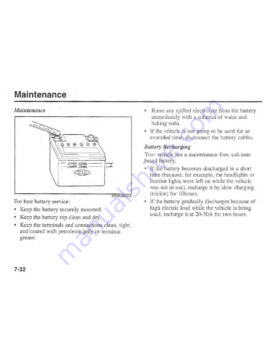 Kia Sportage 2002 Owner'S Manual Download Page 239